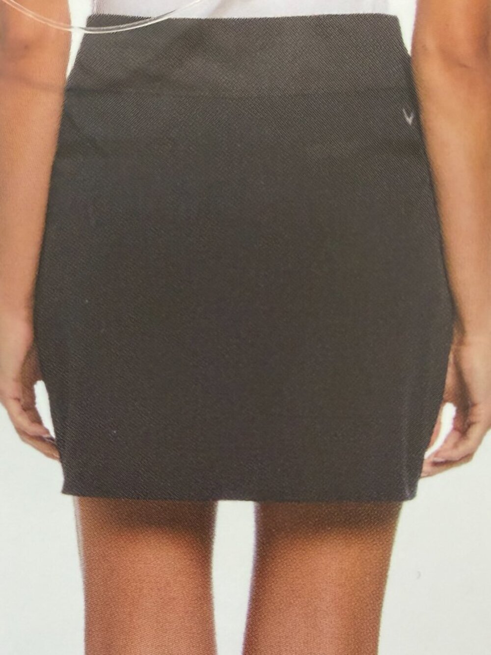 NWT Callaway Plus TrueSculpt Black 17" Golf Skort Skirt Shorts Women's XXL